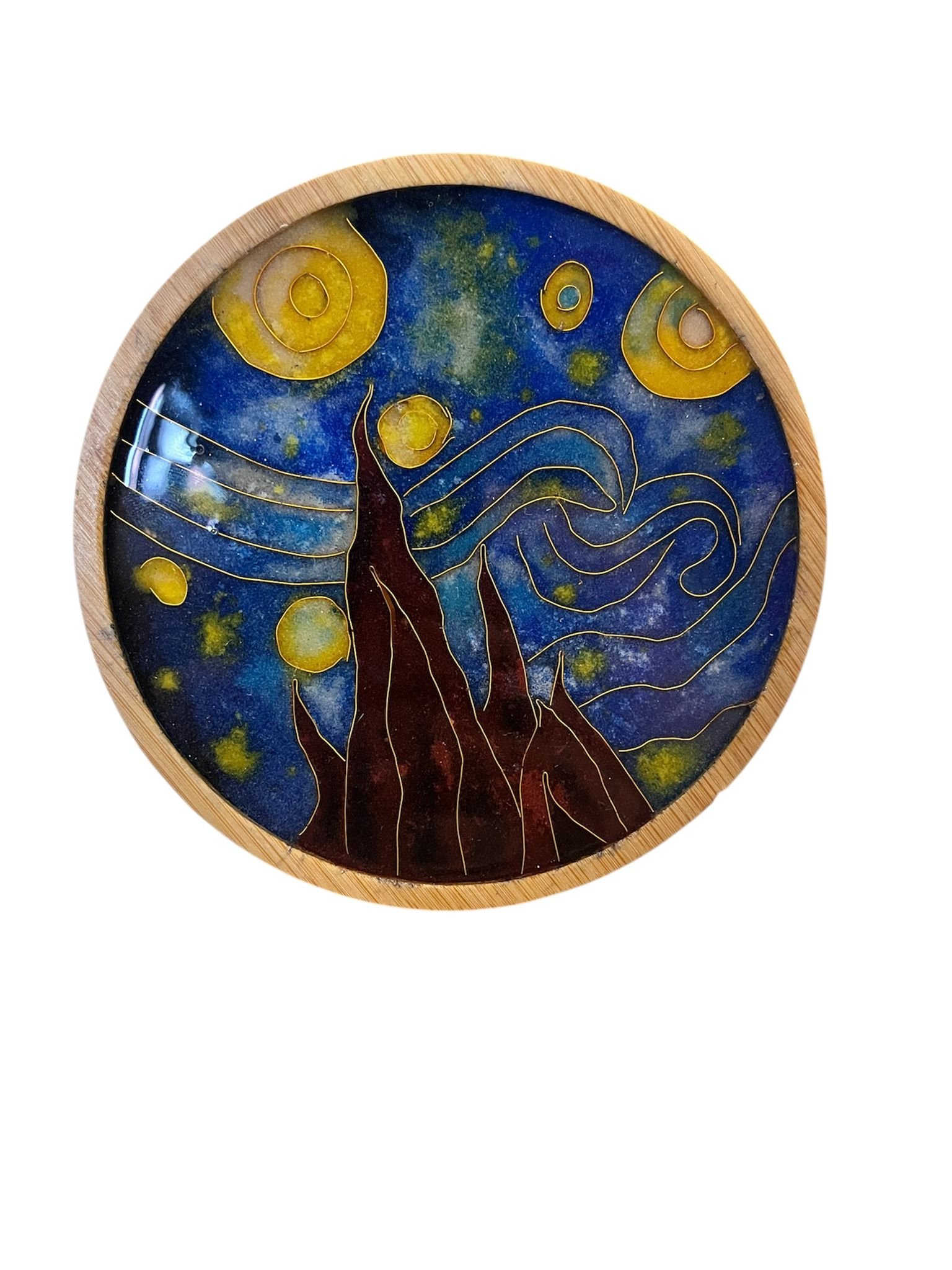 painting art from an au pair student