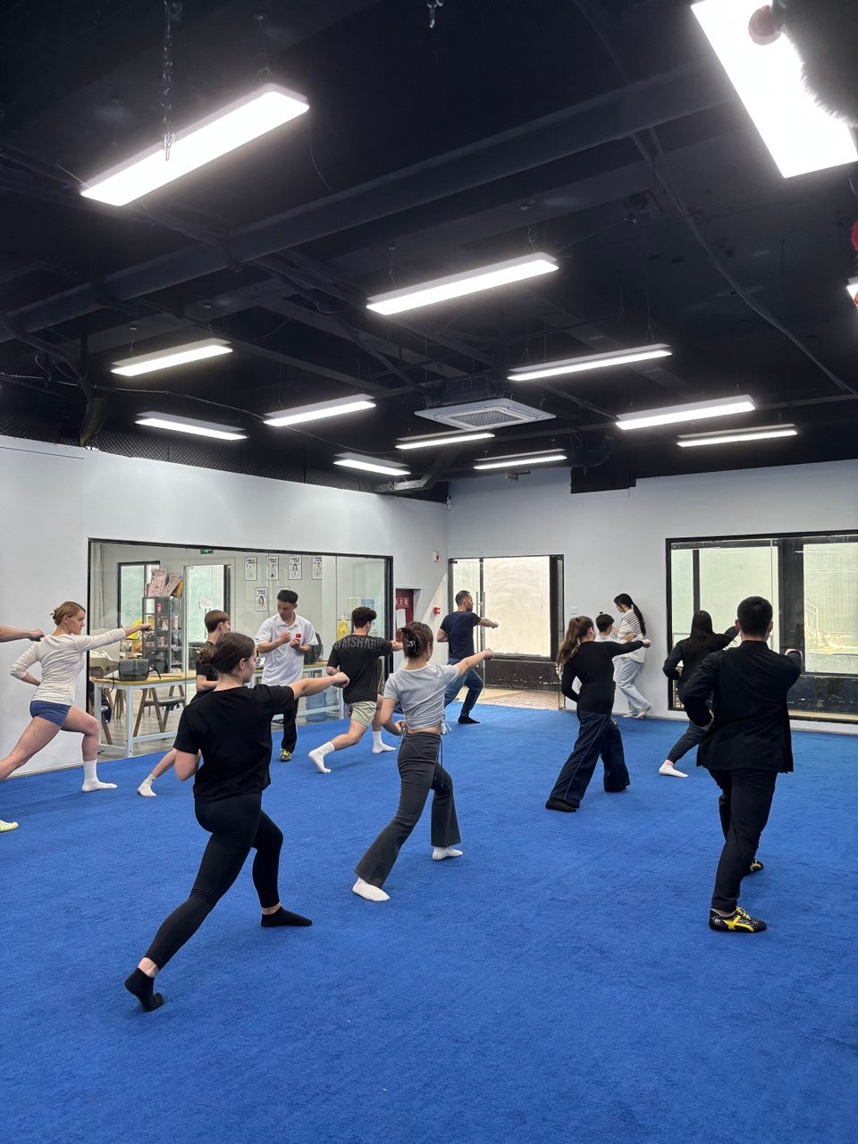 Kung Fu martial arts workshop Chengdu au pair cultural event Masons