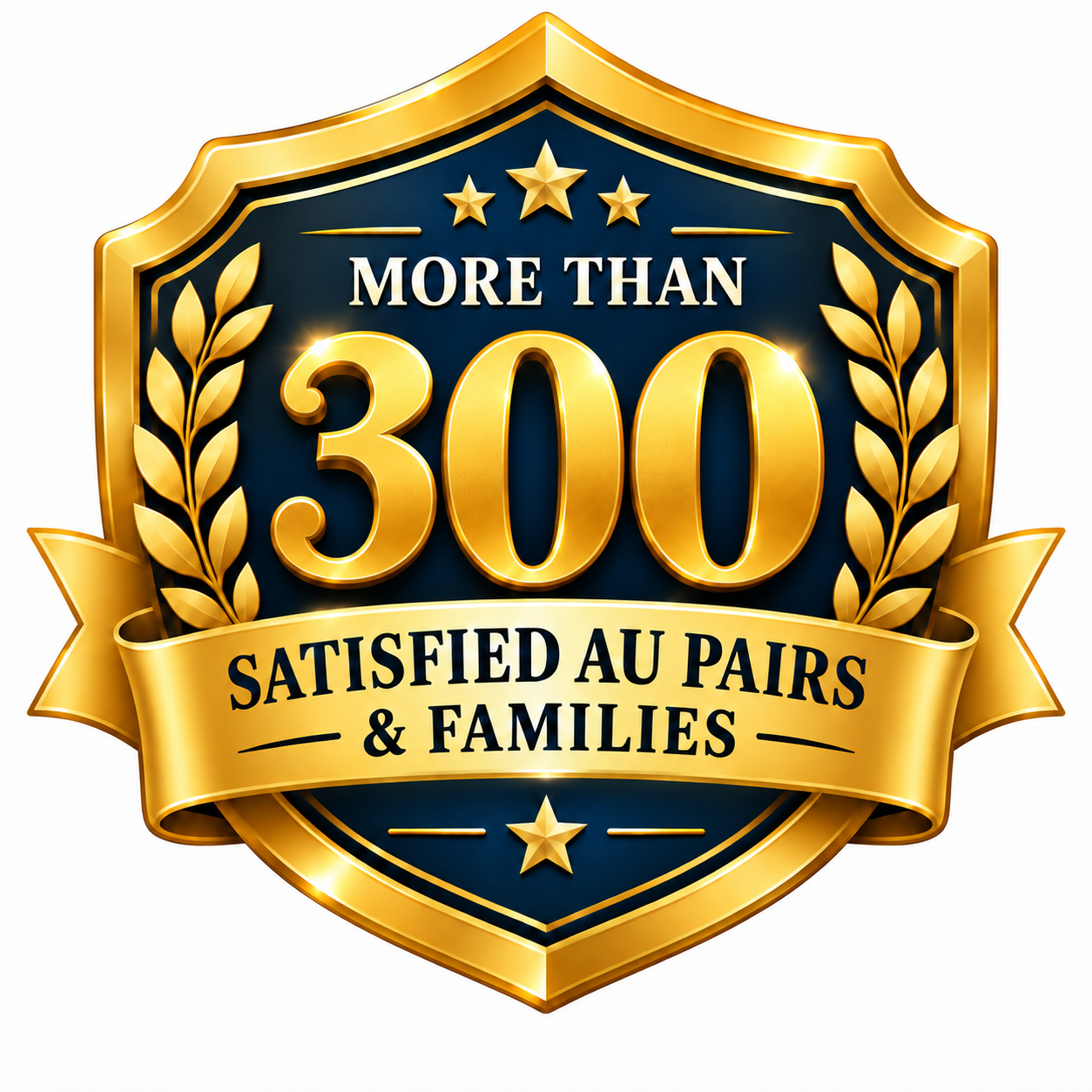 300+ satisfied au pairs and families