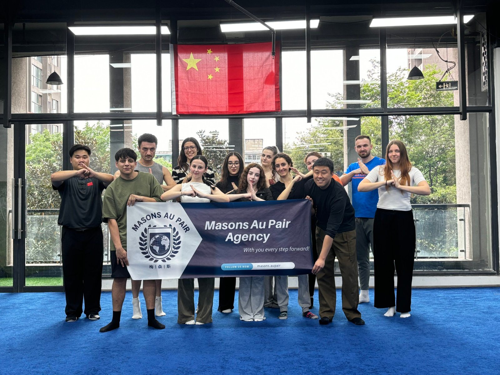 Masons Au Pair team Chengdu